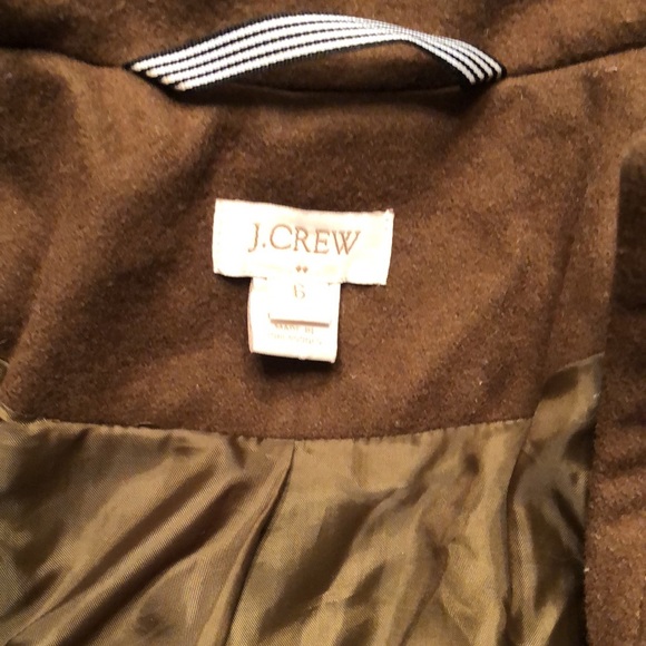 J Crew Wool Dress Coat - Picture 5 of 6